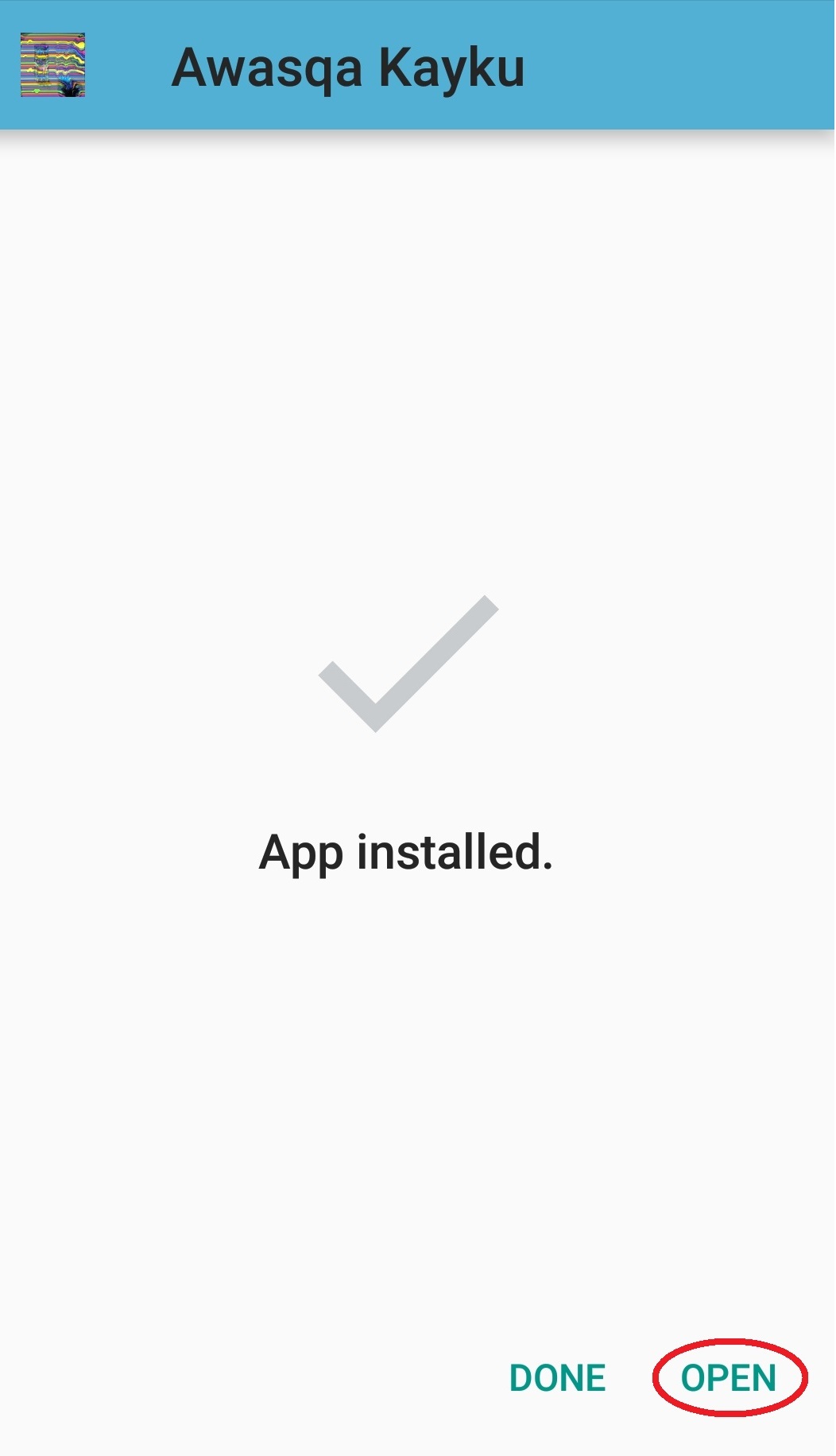 Awasqa Kayku: Do you want to install?